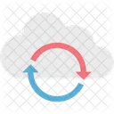 Synchronisation cloud  Icône