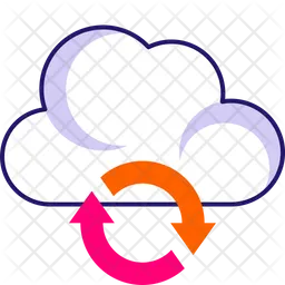 Cloud sync  Icon