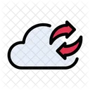 Cloud Sync Backup Icon