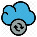 Cloud Data Sync Icon