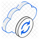 Cloud Backup Cloud Sync Cloud Reload Icon