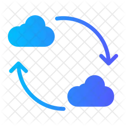 Cloud Sync Logo Icon