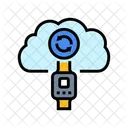 Cloud Sync Fitness Icon