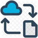 Cloud Computing Sync Icon