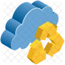 Cloud-Synchronisierung  Symbol