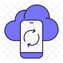 Cloud-Synchronisierung  Symbol