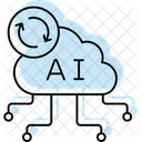 Cloud-Synchronisierung  Symbol