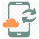 Cloud-Synchronisierung  Symbol