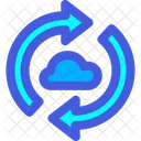 Cloud-Synchronisierung  Symbol