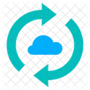 Cloud-Synchronisierung  Symbol