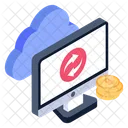 Cloud Backup Cloud Synchronisation Cloud Aktualisierung Icon