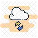 Cloud-Synchronisierung  Symbol