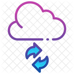 Cloud-Synchronisierung  Symbol