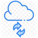 Cloud Synchronisierung Symbol