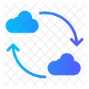 Cloud-Synchronisierung  Symbol