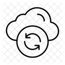 Cloud-Synchronisierung  Symbol