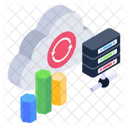 Cloud Synchronization  Icon