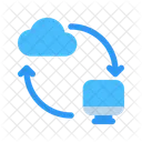 Cloud Synchronization  Icon