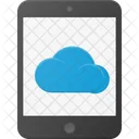 Cloud Tablet Symbol Icon
