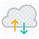 Cloud Server Download Icon