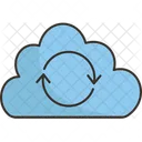 Cloud Synchronizes  Icon