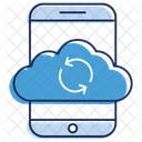 Cloud Syncing  Icon