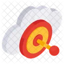 Cloud target  Icon