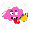 Cloud Tea Drinking Tea Morning Tea Icon