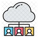 Cloud team  Icône