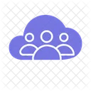 Cloud Team Cloud Users Cloud Community Icône