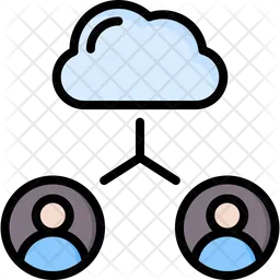 Cloud team  Icon