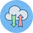 Cloud-Technologie  Symbol