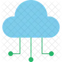 Cloud Tech Data Centers Cloud Platforms Icon