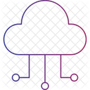 Cloud Tech Data Centers Cloud Platforms Icon