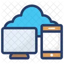 Cloud Technologie Cloud Hosting Cloud Computing Symbol