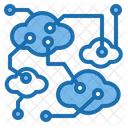 Cloud Technologie Cloud Computing Cloud Hosting Symbol