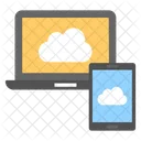 Cloud Technologie Computer Symbol