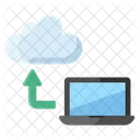 Cloud Technologie Cloud Hosting Cloud Computing Symbol