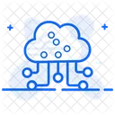 Cloud Technologie Cloud Computing Cloud Networking Symbol