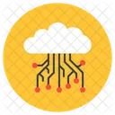 Cloud Verbindung Cloud Netzwerk Cloud Computing Icon