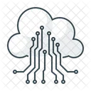 Cloud Speicher Cloud Computing Cloud Hosting Symbol