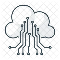 Cloud-Technologie  Symbol