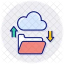 Cloud-Technologie  Symbol