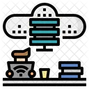 Cloud-Technologie  Symbol