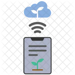 Cloud-Technologie  Symbol