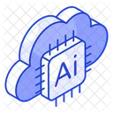 Cloud Technology Ai Icon