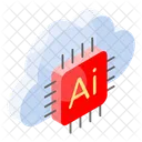 Cloud Technology Ai Icon