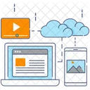 Cloud Computing Cloud Technology Cloud Service Icon
