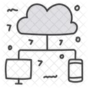 Cloud Technology  Icon