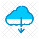 Téléchargement en nuage  Icône